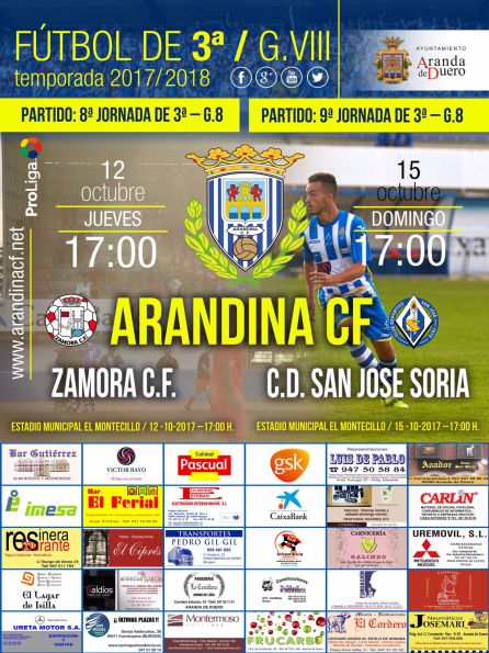 Catel promocional de los dos partidos de esta semana. Catel promocional de los dos partidos de esta semana.
