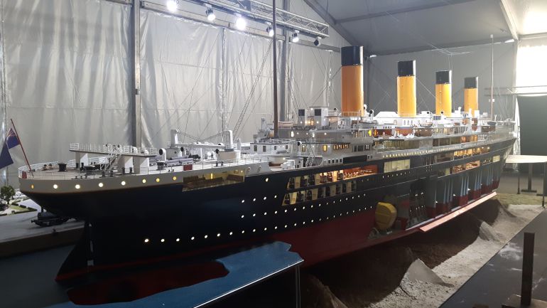 La replica del Titanic, más grande del mundo se puede ver en Santander hasta el 12 de noviembre La replica del Titanic, más grande del mundo se puede ver en Santander hasta el 12 de noviembre