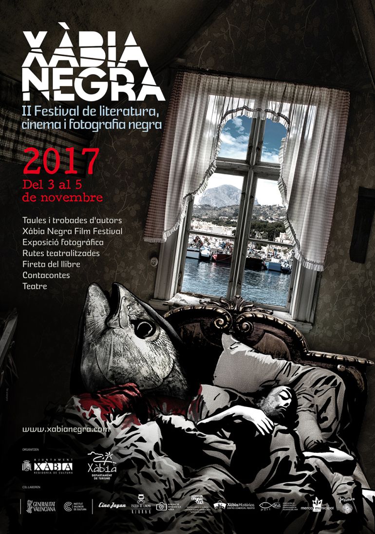 Cartel de la II edición de Xàbia Negra. Cartel de la II edición de Xàbia Negra.