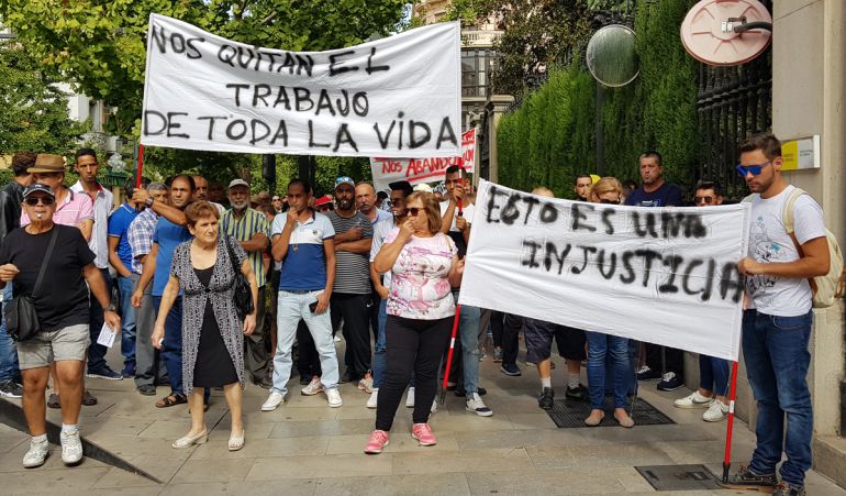 Protesta de los agricultores de La Rábita en Granada Protesta de los agricultores de La Rábita en Granada