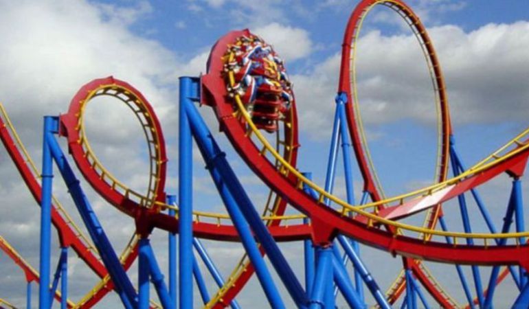 Una de las atracciones del parque temático Una de las atracciones del parque temático