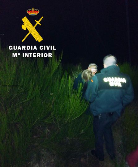 Zona en la que fue encontrada la pequeña Zona en la que fue encontrada la pequeña