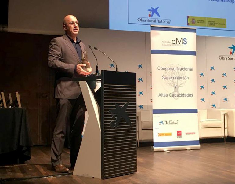 Andrés Carlos López, premiado por su proyecto educativo para superdotados Andrés Carlos López, premiado por su proyecto educativo para superdotados