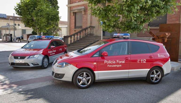Con la Policía Foral de Navarra Con la Policía Foral de Navarra