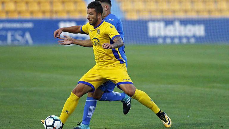 Borja Lázaro, delantero del Alcorcón Borja Lázaro, delantero del Alcorcón