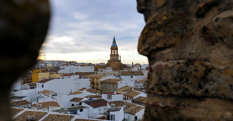 Panorámica del municipio de Arjonilla. Panorámica del municipio de Arjonilla.