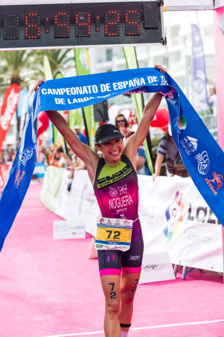 Dapena y Noguera campeones de España de triatlón de larga distancia Dapena y Noguera campeones de España de triatlón de larga distancia
