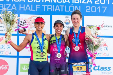 Dapena y Noguera campeones de España de triatlón de larga distancia Dapena y Noguera campeones de España de triatlón de larga distancia