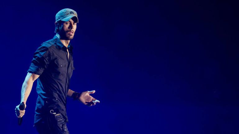 Enrique Iglesias, en Santander. Enrique Iglesias, en Santander.