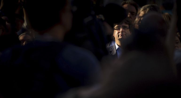 El presidente de la Generalitat, Carles Puigdemont El presidente de la Generalitat, Carles Puigdemont