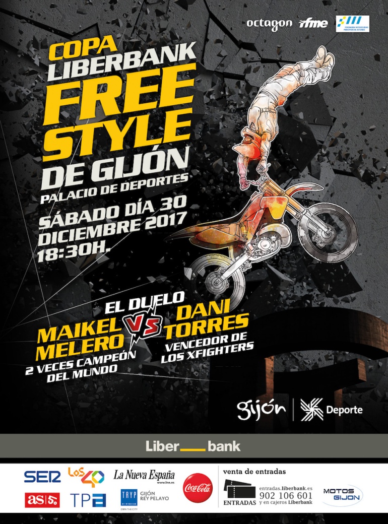 Cartel de la Copa Liberbank Free Style de Gijón Cartel de la Copa Liberbank Free Style de Gijón