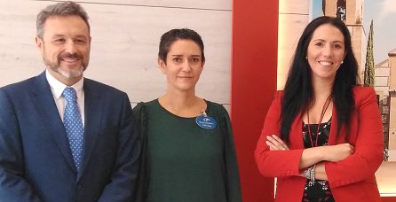 Directivos del Grupo Orpea durante las jornadas de puertas abiertas en Pinto Directivos del Grupo Orpea durante las jornadas de puertas abiertas en Pinto