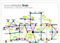 "Metrominuto": un plano para fomentar la movilidad peatonal