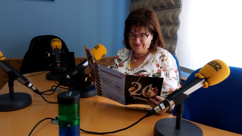 La edil de educación y cultura, Teresa Rebollo, repasa la programación de la Semana de Música La edil de educación y cultura, Teresa Rebollo, repasa la programación de la Semana de Música