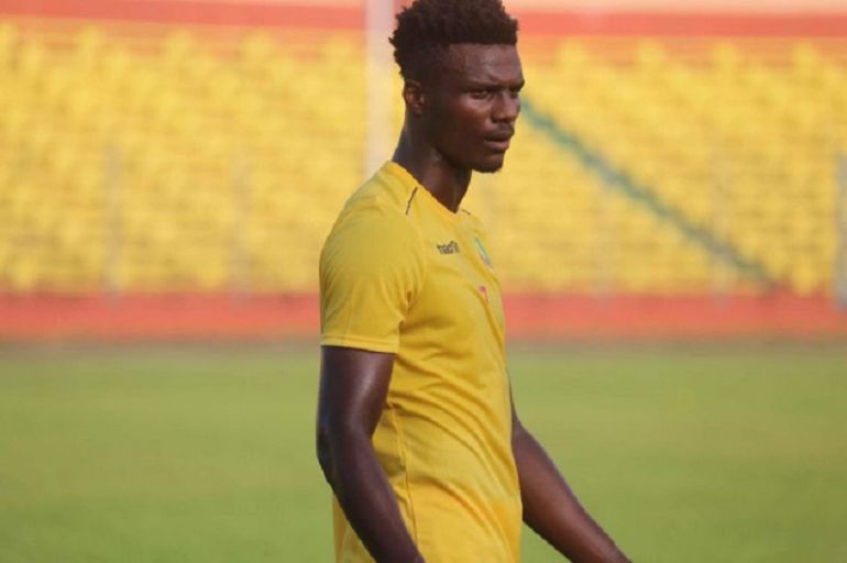 Sory Kaba en su debut con la Selección de Guinea Sory Kaba en su debut con la Selección de Guinea