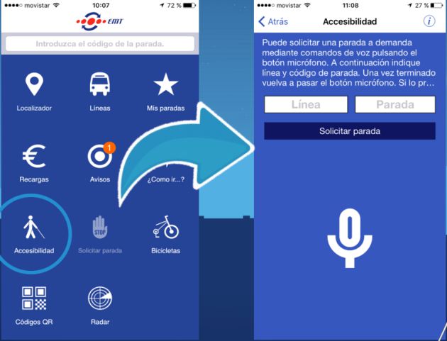 Tecnología: Un sistema pionero para que personas con discapacidad visual puedan pedir la parada del autobús Tecnología: Un sistema pionero para que personas con discapacidad visual puedan pedir la parada del autobús