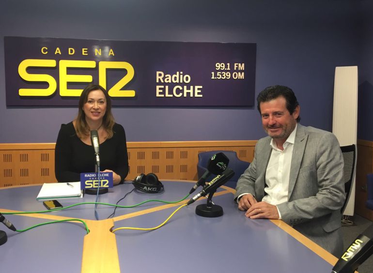 José Cïscar en Hoy por Hoy Elche con Cristina Medina José Cïscar en Hoy por Hoy Elche con Cristina Medina