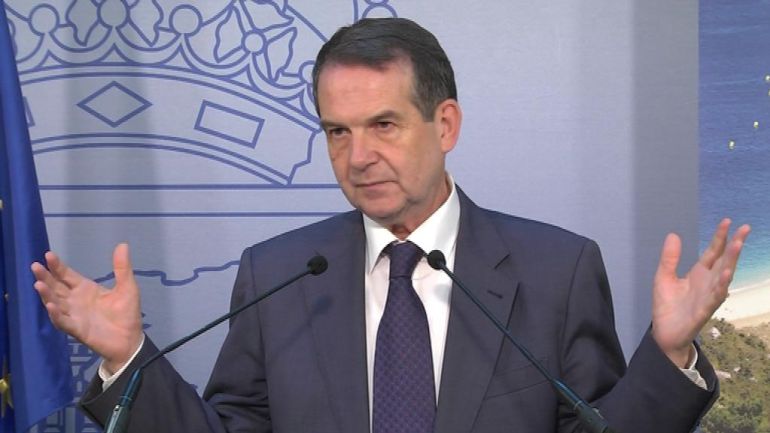 Abel Caballero en una rueda de prensa. Abel Caballero en una rueda de prensa.