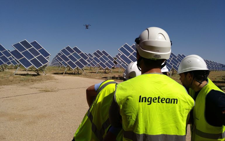 Ingeteam utiliza drones para mejorar el rendimiento de las plantas fotovoltaicas Ingeteam utiliza drones para mejorar el rendimiento de las plantas fotovoltaicas