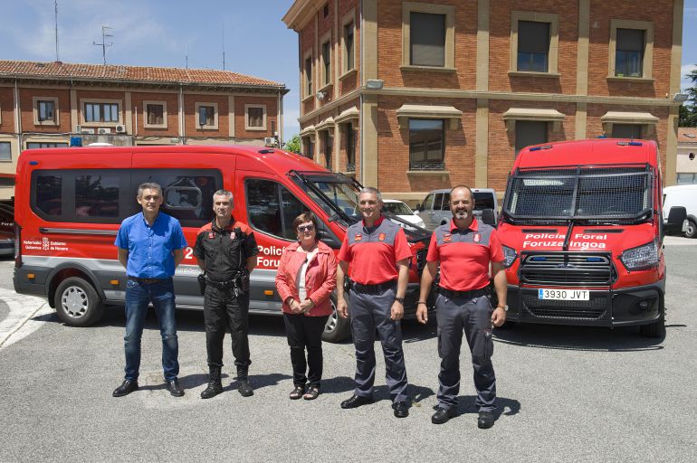 Imagen de archivo de las actuales instalaciones de la Policía Foral en Beloso Imagen de archivo de las actuales instalaciones de la Policía Foral en Beloso