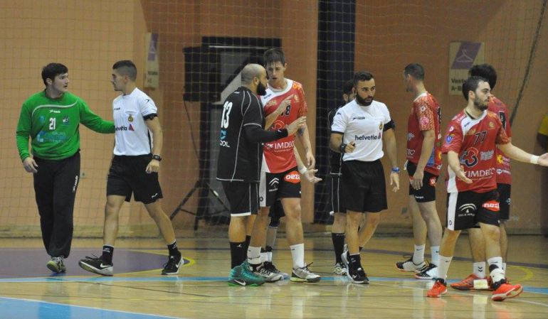 Un momento de un partido. Un momento de un partido.