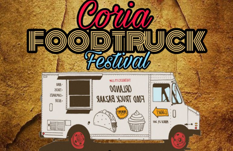 Cartel anunciado del primer Coria Foodtruck festival Cartel anunciado del primer Coria Foodtruck festival