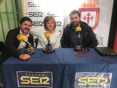 Alberto Tostado, Alejandrina Ruíz y Carlos Abengózar Alberto Tostado, Alejandrina Ruíz y Carlos Abengózar
