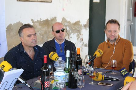 Manuel García Félix, Javier Rubio y Mario Garay Manuel García Félix, Javier Rubio y Mario Garay