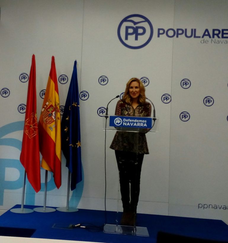La presidenta del PP de Navarra, Ana Beltrán La presidenta del PP de Navarra, Ana Beltrán