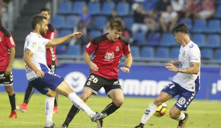 Señé, destacado, en una acción del partido Señé, destacado, en una acción del partido