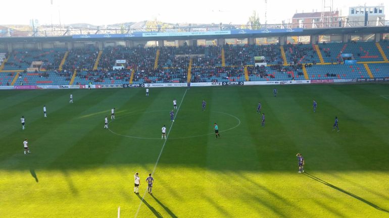 Imágen del partido de hoy en el Helmántico Imágen del partido de hoy en el Helmántico