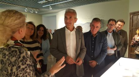 El consejero de cultura ha visitado tambien el museo Zabaleta-Miguel Hernández El consejero de cultura ha visitado tambien el museo Zabaleta-Miguel Hernández