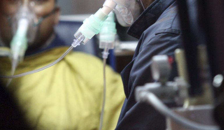 Afectados por inhalación de humo un hombre de 72 años y una mujer de 69 Afectados por inhalación de humo un hombre de 72 años y una mujer de 69