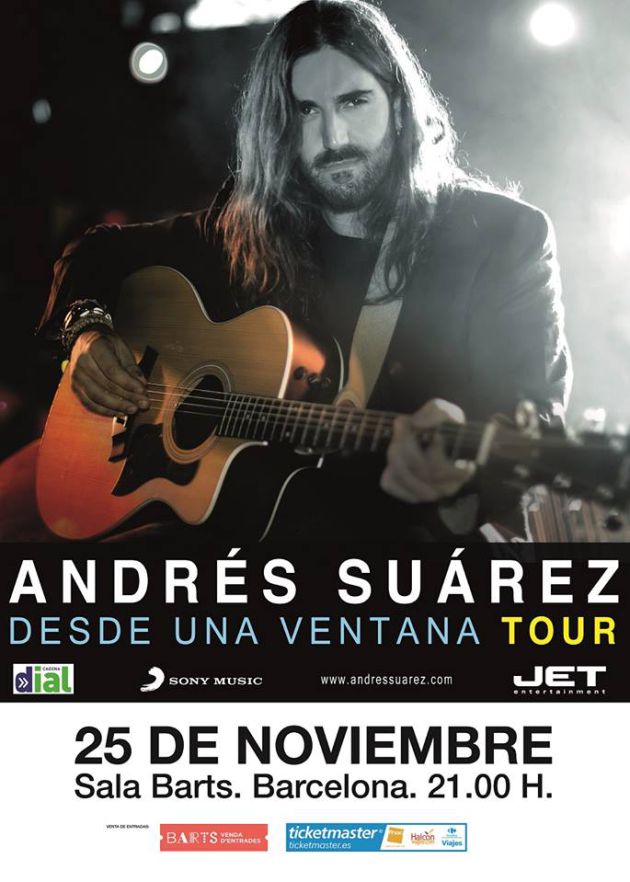 Cadena Dial et presenta a Andrés Suárez en persona Cadena Dial et presenta a Andrés Suárez en persona