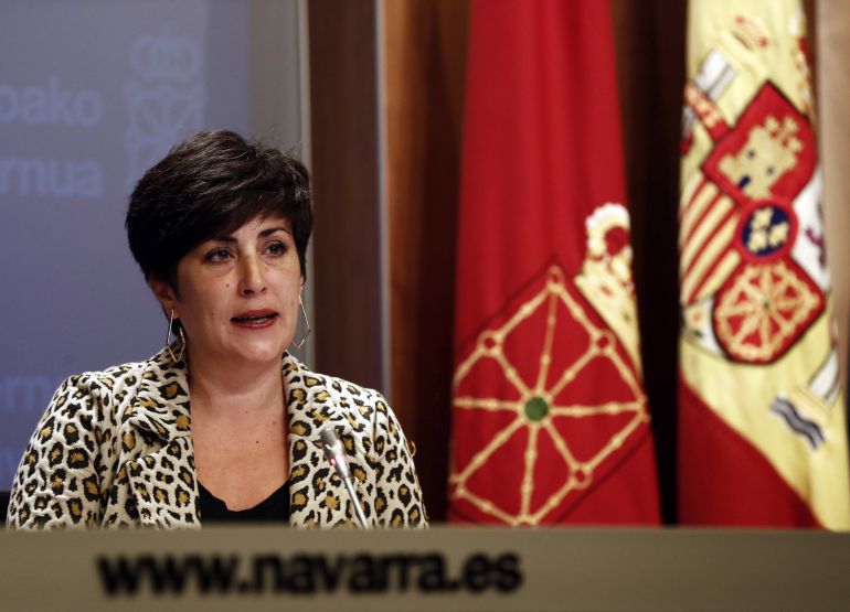 María Solana, consejera portavoz del Gobierno de Navarra María Solana, consejera portavoz del Gobierno de Navarra