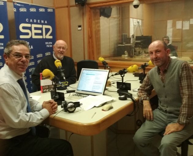 Salomón Hachuel, Eslava Galán y Paco Correal Salomón Hachuel, Eslava Galán y Paco Correal