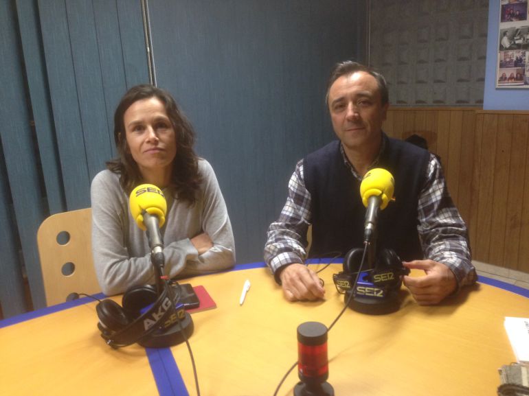 Almudena García Rubio y Luis Ruiz