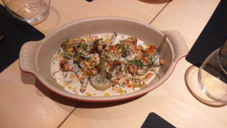Alcachofas con escabeche marroquí, harissa y limón en salmuera Alcachofas con escabeche marroquí, harissa y limón en salmuera