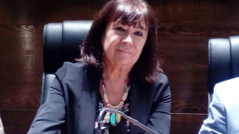 Cristina Narbona, Presidenta del PSO. Cristina Narbona, Presidenta del PSO.