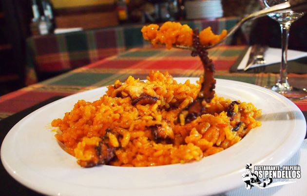 Arroz con pulpo de Os Pendellos Arroz con pulpo de Os Pendellos