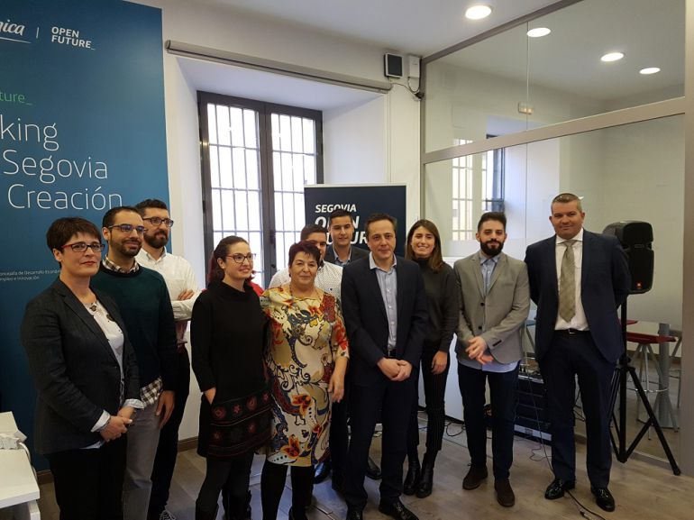 Emprendedores de los nuevos proyectos del Segovia Open Future Emprendedores de los nuevos proyectos del Segovia Open Future