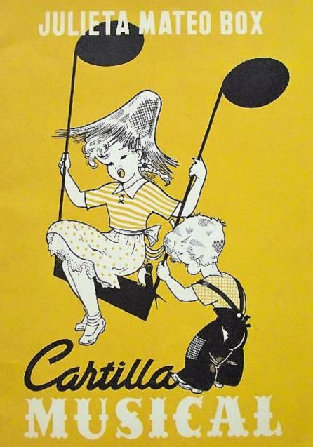 Cartilla Musical de la compositora conquense Julieta Mateo Box. Cartilla Musical de la compositora conquense Julieta Mateo Box.