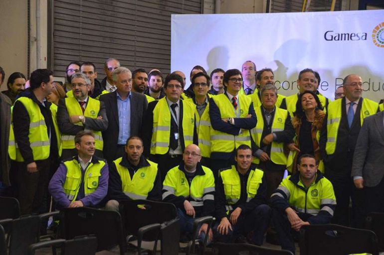 Trabajadores de Gamesa Trabajadores de Gamesa
