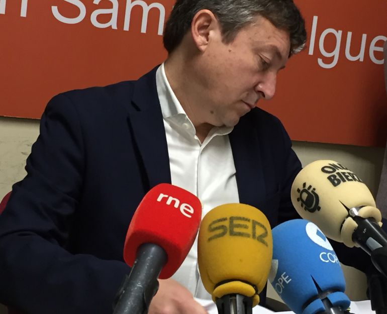 Portavoz de USE y exalcalde, Samuel Folgueral Portavoz de USE y exalcalde, Samuel Folgueral