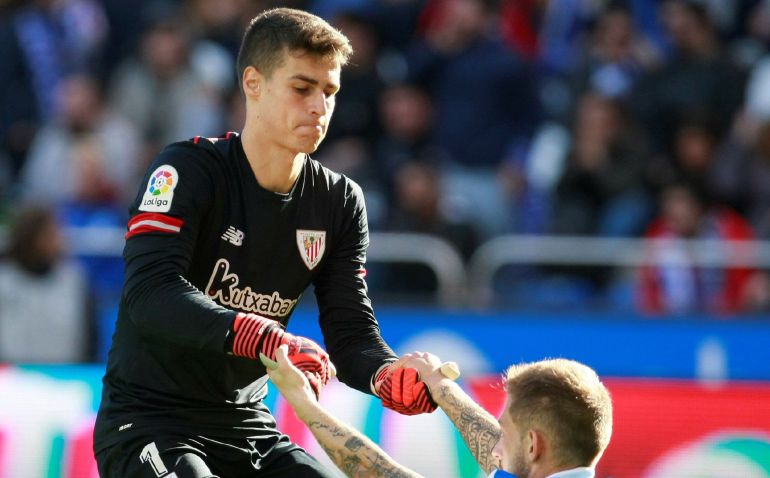 Kepa, con esguince leve-moderado, duda para medirse al R.Madrid Kepa, con esguince leve-moderado, duda para medirse al R.Madrid