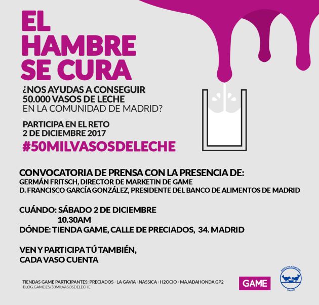 Cartel promocional de la iniciativa solidaria Cartel promocional de la iniciativa solidaria
