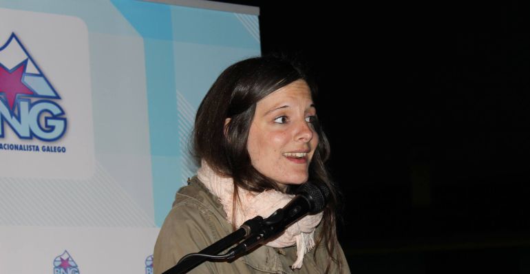 Olalla Rodil, parlamentaria del BNG Olalla Rodil, parlamentaria del BNG