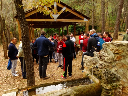 El área recreativa de La fuente de los Cerezos ha servido como epicentro para la actividad El área recreativa de La fuente de los Cerezos ha servido como epicentro para la actividad