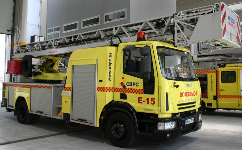 Camión de bomberos del CBPC