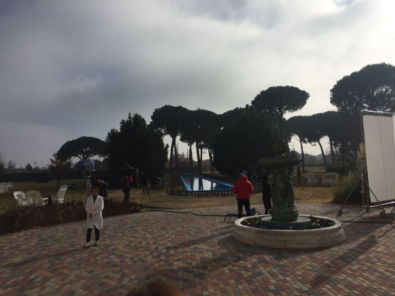 El Balneario de las Salinas acoge el rodaje del anuncio navideño de Campofrío El Balneario de las Salinas acoge el rodaje del anuncio navideño de Campofrío